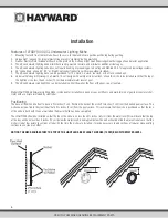 Preview for 4 page of Hayward LFGUY1000 Owner'S Manual