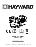 Preview for 27 page of Hayward Power-Flo II Owner'S Manual