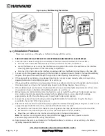 Preview for 14 page of Hayward Super Pump VS SP2603VSP Owner'S Manual