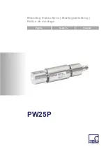 HBM PW25P Series Mounting Instructions preview