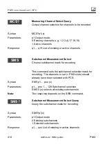 Preview for 414 page of HBM PX401 Operating Manual