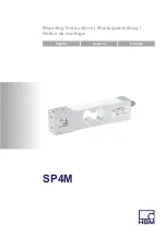 Preview for 1 page of HBM SP4M Series Mounting Instructions