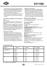 Preview for 11 page of hc-cargo 211102 Manual