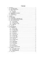 Preview for 2 page of HCO SG580M User Manual