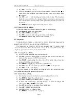 Preview for 18 page of HCO SG580M User Manual