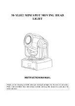 HD AUDIO SYSTEM M-YL812 Instruction Manual preview