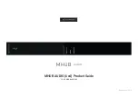 HDanywhere MHUB Product Manual preview