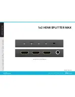 HDanywhere SplitterMax12 Manual preview