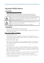 Preview for 3 page of HDMI Sirius-PJ2 Field Service Manual