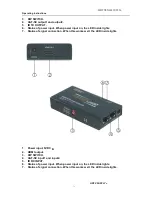 Preview for 5 page of HDTV Supply HDTVEX0101U5556 Operating Instructions Manual