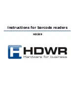 Preview for 1 page of HDWR HD269 Instructions Manual