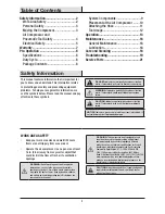 Preview for 2 page of HDX VSP0000201.HDX1 Use And Care Manual