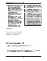 Preview for 42 page of HDX VSP0000201.HDX1 Use And Care Manual