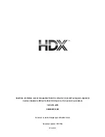 Preview for 47 page of HDX VSP0000201.HDX1 Use And Care Manual