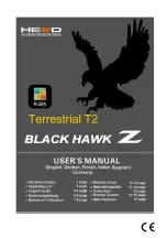 HEAD BLACK HAWK Z User Manual preview