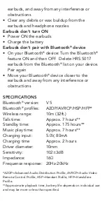 Preview for 8 page of HEADRUSH HRS 5017 User Manual