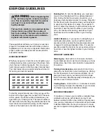 Preview for 32 page of HEALTH RIDER H200T HETL14915.0 User Manual