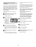 Preview for 20 page of Healthrider Aire Strider E60 Elliptical User Manual