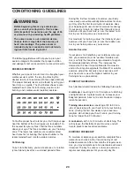 Preview for 23 page of Healthrider Aire Strider E60 Elliptical User Manual