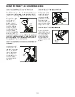 Preview for 13 page of Healthrider H10x Bike Manual