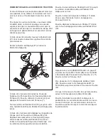 Preview for 23 page of Healthrider H25x Bike (French) Manuel De L'Utilisateur