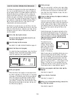 Preview for 18 page of Healthrider H600 Treadmill User Manual