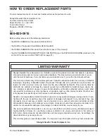 Preview for 34 page of Healthrider H600 Treadmill User Manual