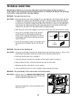 Preview for 23 page of Healthrider HRTL08010 User Manual