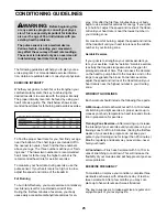 Preview for 25 page of Healthrider HRTL08010 User Manual