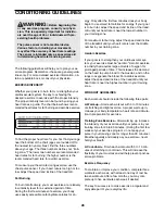 Preview for 28 page of Healthrider HRTL12992 User Manual