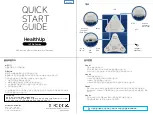 HealthUp OG-BT5UW100 Quick Start Manual preview