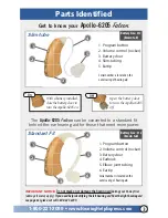 Preview for 3 page of Hearing Help Express Apollo-6205 Falcon User Manual