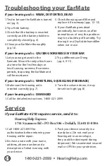 Preview for 16 page of Hearing Help Express EarMate-4210 CLEAR User Manual