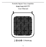 Preview for 1 page of Hearing Products International EchoVoice EV7 User Manual