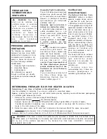 Preview for 4 page of HearthRite HB06ML-1 Owner'S Operation And Installation Manual