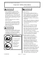 Preview for 4 page of Heartland Appliances Paragon HL-P44NG-S User Manual