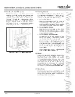 Preview for 19 page of Heat & Glo RHW-51 Installation And Operating Instructions Manual