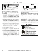 Preview for 32 page of Heat & Glo SL-350TRS-C Owner'S Manual