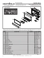 Preview for 30 page of Heat & Glo SLR-X-AU-L Owner'S Manual