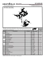 Preview for 2 page of Heat & Glo ST-36TR-IPI Parts List