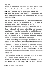 Preview for 3 page of Heat Design EHP-06O Instruction Manual