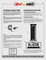 Preview for 4 page of Heat Wave WW13014 User Manual