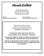 Preview for 28 page of Heath Zenith 4015 Installation And Operating Instructions Manual