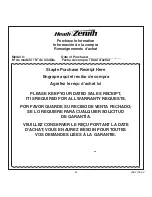 Preview for 44 page of Heath Zenith 598-1135-08 Owner'S Manual