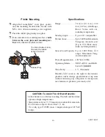 Preview for 8 page of HeathCo All MetAl Motion SenSor HD-9260 Owner'S Manual