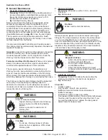 Preview for 20 page of Heatilator ECO-ADV-WS18 Owner'S Manual Installation And Operation