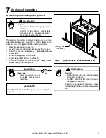 Preview for 23 page of Heatilator Gas Fireplace IDV4833IH Owner'S Manual