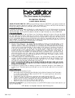 Preview for 32 page of Heatilator NOVUS series Installation & Operating Instructions Manual