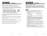 Preview for 8 page of Heatmor 100 CB Manual