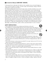 Preview for 10 page of heatness VCIR-a Instruction Manual